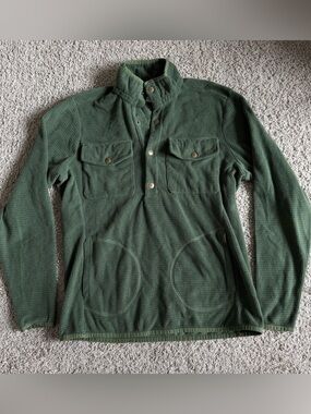 Taylor Stitch Quarter Button The Pack Pullover Sweater